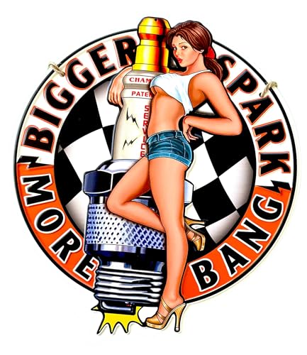 DiiliHiiri Taller Cartel de Chapa Vintage (35x30cm) - Letrero Metálico Retro Estilo Antiguo - Decoración para Bares - Regalo para Hombres - Cosas Memorables - Garaje - Americana (9548)