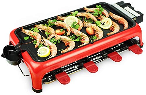 WSJ dainkaolu Barbecue Stove Home Smokeless Grill Indoor Barbecue Nonstick Barbecue Grill Electric Grill