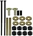 ACDelco Professional 45G2019 Front Suspension Stabilizer Bar Link Kit with Hardware
