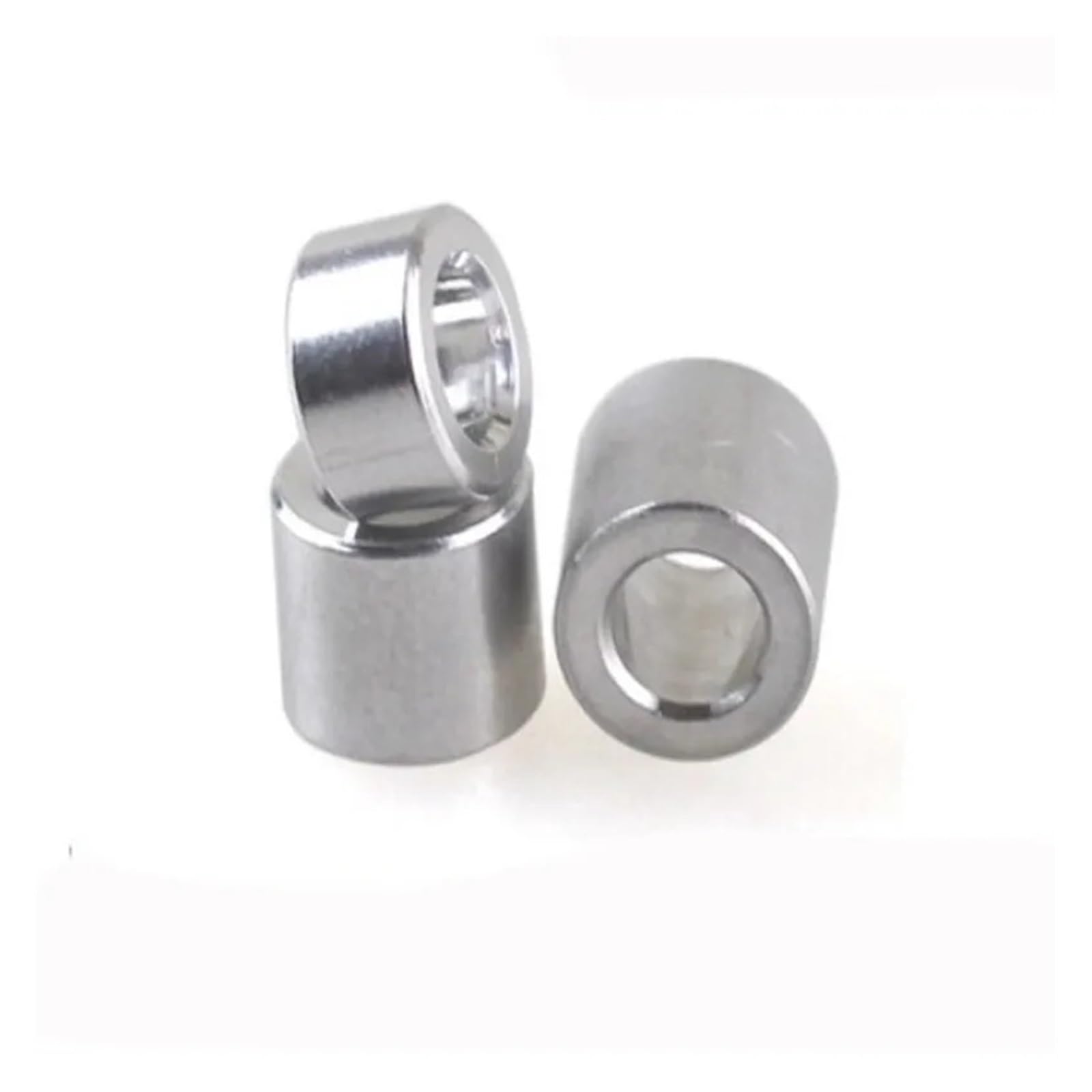Distanziali in alluminio, 5-20 pezzi, boccola in alluminio, guarnizione M3-M10 piatta Wa (altezza 4 mm, M10, 5 pezzi)