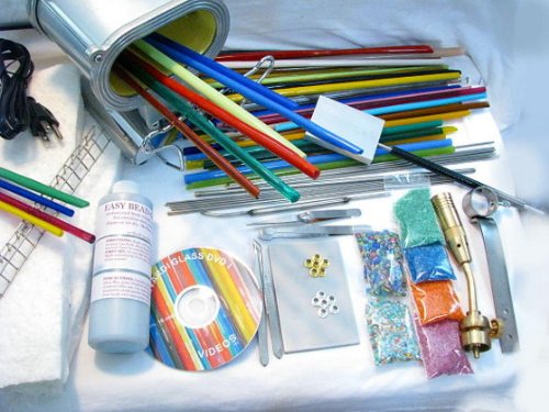 Bead Making Lampworking Glass Rods Mini Kiln Devardi Glass
