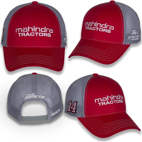 Gorra Snapback Racing Rojo y Gris NASCAR 2024 miniatura 2
