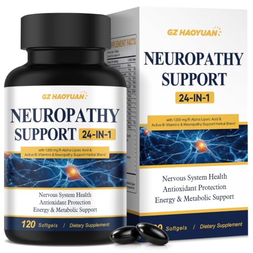 Neuropathy Support with 1200mg R-ALA