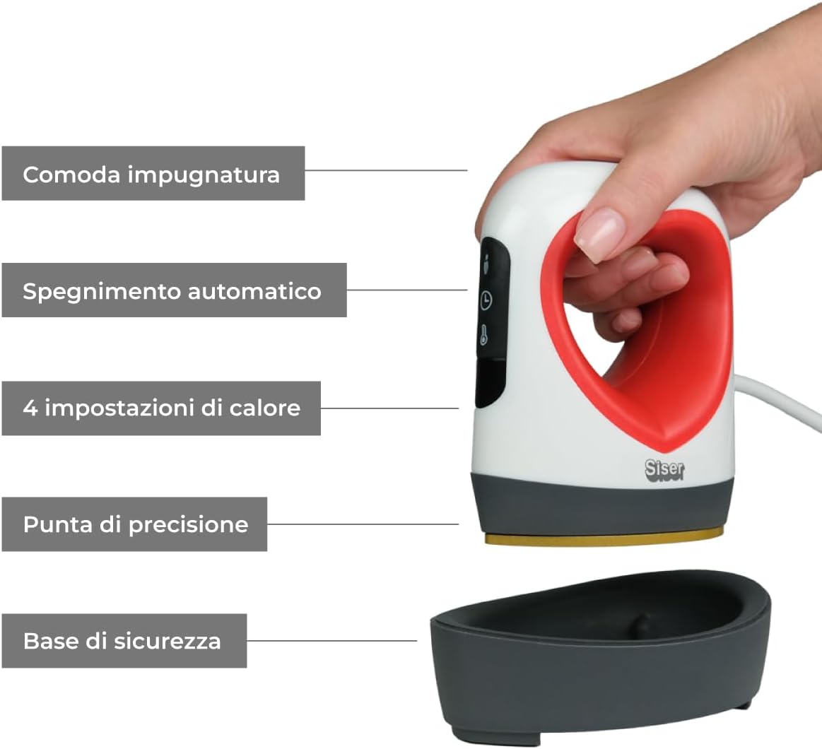 Siser Baby Press Print&Cut Package - Includes a Mini Hot Press, Printable EasyColor Thermovinyl, Accessories for Application and Transfer