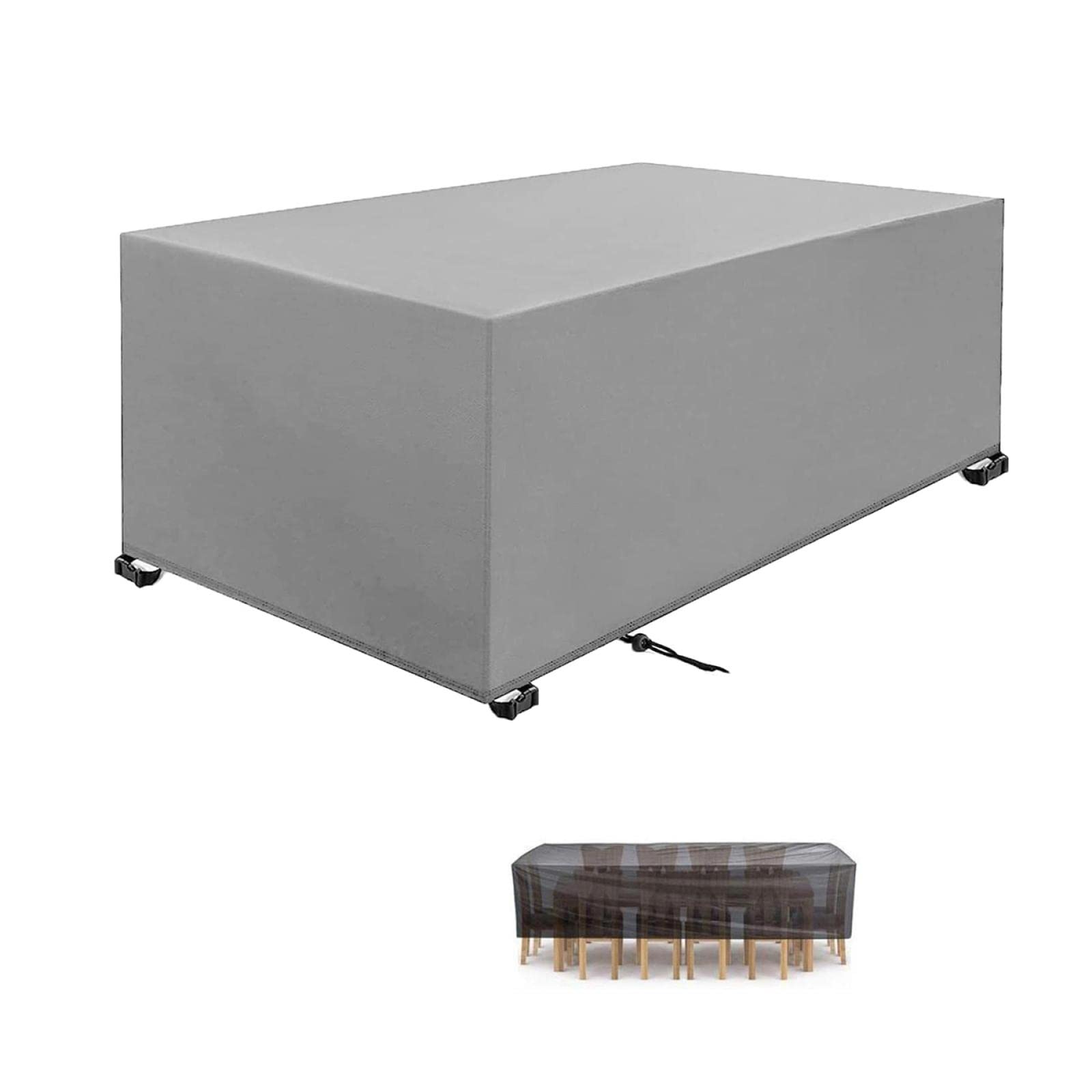 Bâche jardin Oxford 420D imperméable et coupe-vent avec 4 boucles de fixation