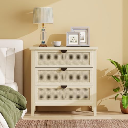 Credenza de madera natural de tres lados con diseño en relieve, piel versátil para sala de estar y dormitorio, armario moderno (natural h)