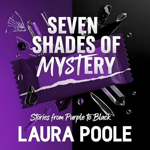 Diseño de la portada del título Seven Shades of Mystery