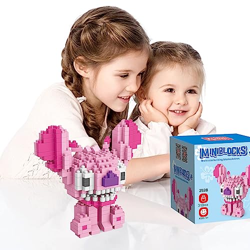 Sykerout Stitch Cartoon Mini Bricks Set, Lilo e