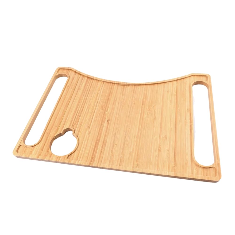 Saipart Wooden Walker Tray For Folding Walkers With Cup Holder Tray For Walker For Seniors Detachable Foldable Walker Accessories For Meals, Drinks, Reading, Laptop