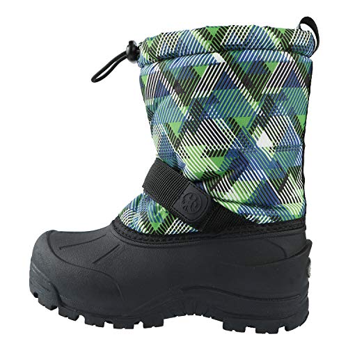 Image of Northside Frosty Insulated Winter Snow Boots for Girls and Boys with Rugged, Water Resistant Nylon Upper, Quick-Drying Lining, Removable EVA Insole, and Durable TPR Outsole