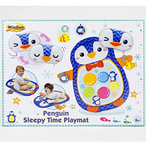 Constructive Playthings Penguin Tummy Time Mat