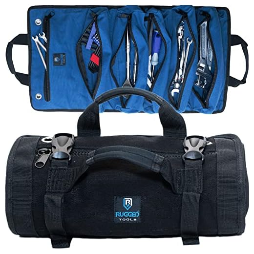 Rugged Tools Deluxe Tool Roll
