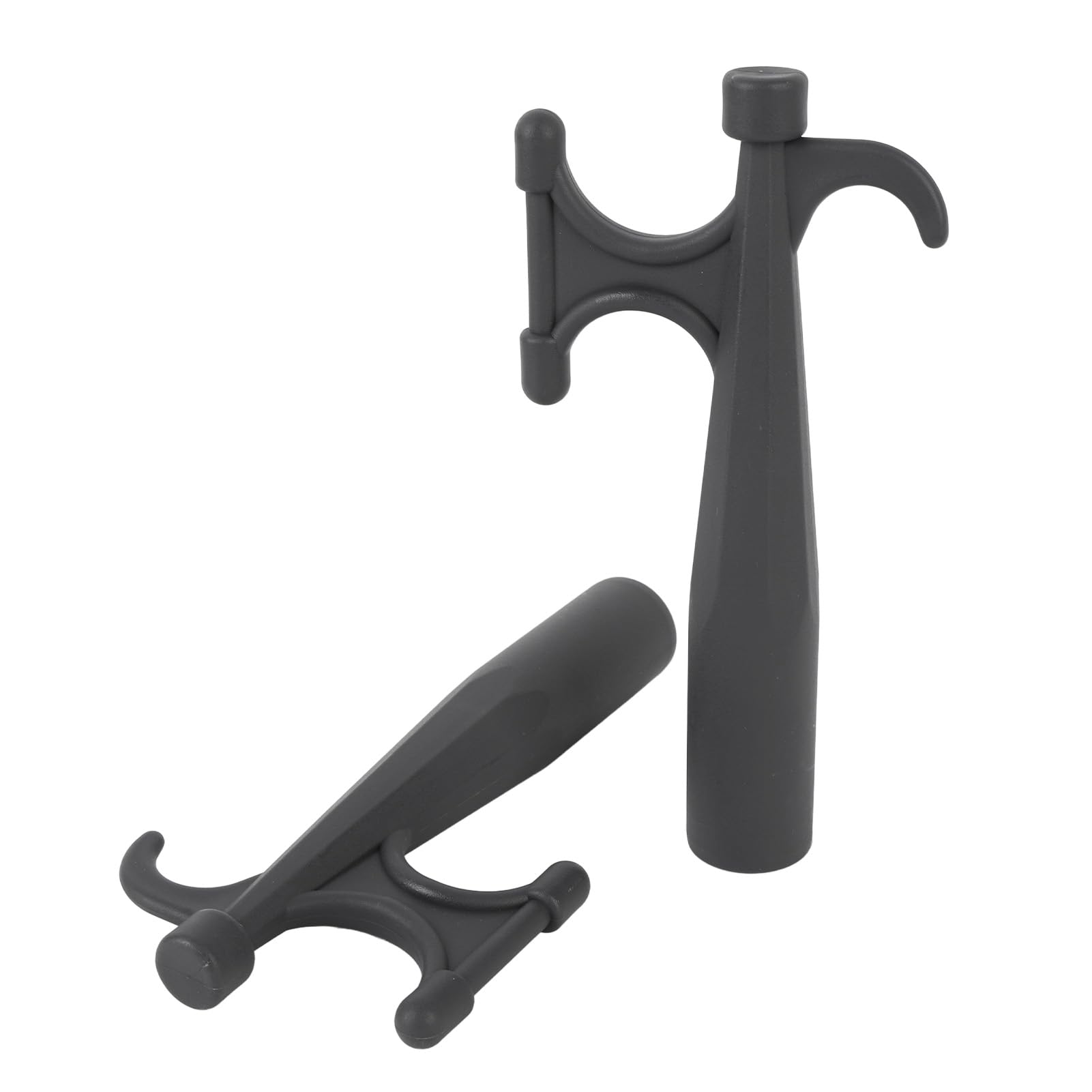 2PCS Nylon Boat Hook Attachment Black Boat Hook Floating Attachment Replacement for Mooring Docking Yacht Kayak