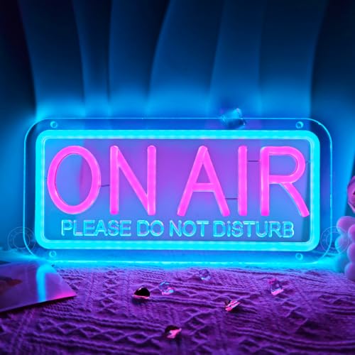 Image of SYLHOME ON AIR Do Not Disturb LED Neon Light Sign Office Game Room Decor