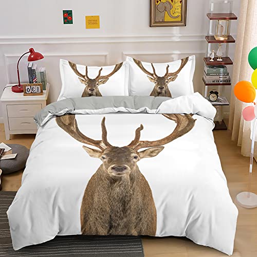 Housse de couette 160x200 microfibre 110g/㎡ douce et zippée - 2