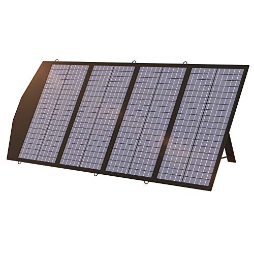 Panneau Solaire Portable 120W Monocristallin - 2 USB, Pliable, Étanche IP65 Pour Camping