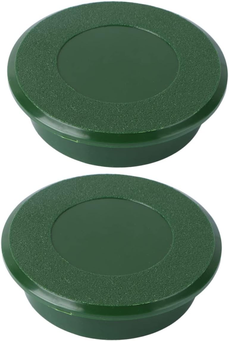Toyvian 2pcs Golf Hole Cup Cover Putting Green Cups for Outdoor Practice Lightweight and Portable Golf Training Tool