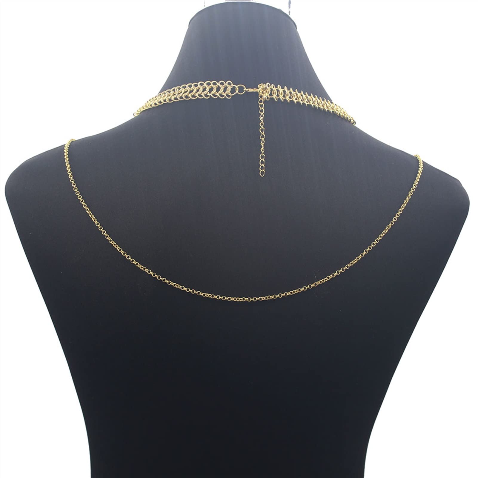 Catene per il corpo da donna Catena per la spalla Gioielli per il corpo Nappa Accessorio per gioielli per la spalla Accessori per la catena del corpo di moda per le donne Catene per la vita dei