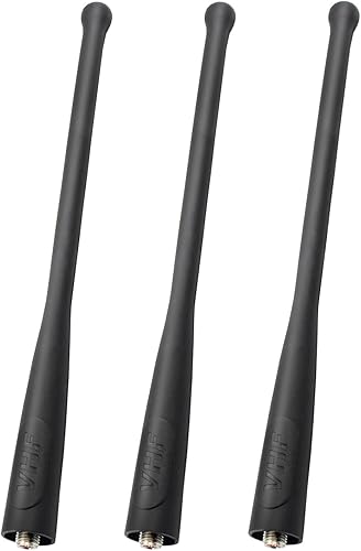 Miniatura 1 de Paquete de 3 antenas GPSVHF PMAD4069A de 160-174 MHz compatibles con Motorola XPR 6350 XPR 6550 XPR 6580 APX4000 APX6000 APX7000 XiR P8200 XiR-P8268
