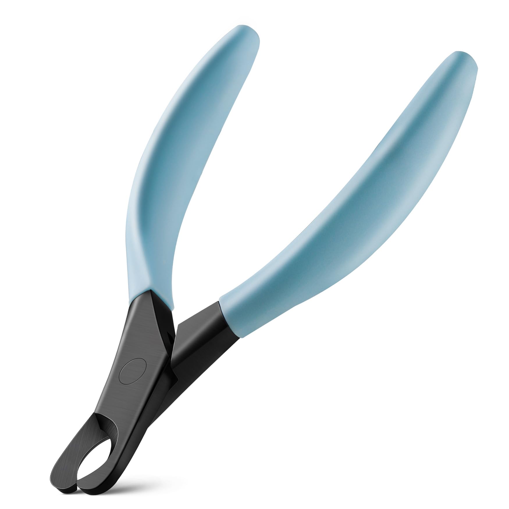 BEZOX Professional Pet Nail Clippers, Premium Sharp & Safe Pets' Paw Trimmer for Large Dogs and Small Animals, Soft Grip Cat Claw Cutter with Built-in Spring (Blue)