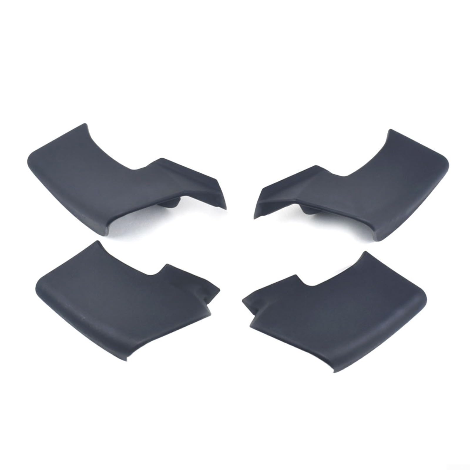 Aileron en ABS noir Streetfighter V4 pour ailes fixes de moto 2020-2023