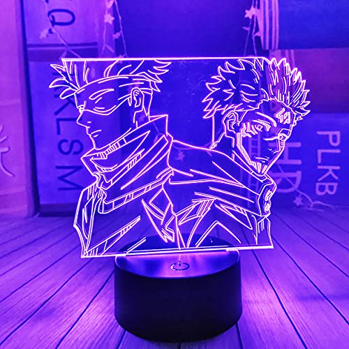 Satoru Gojo 3D Led Illusion Lamp 16 Colour