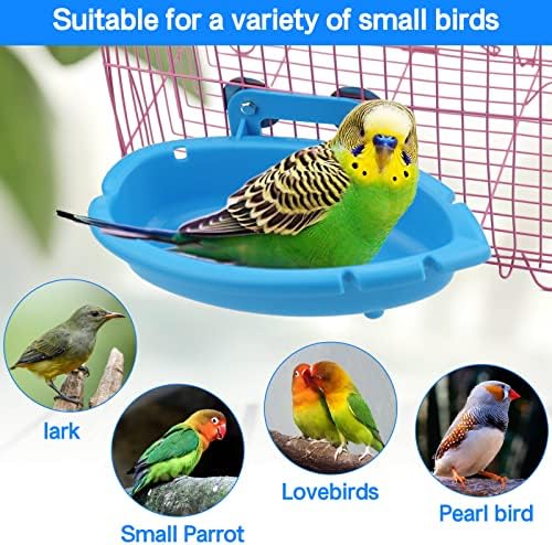 Mygeromon Bird Bath for Cage-Small Tub Bowl for Hang — packaging and what arrives in the box