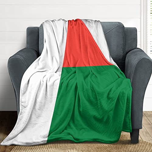 Couverture Madagascar grand format plaid doux et chaud pour canapé