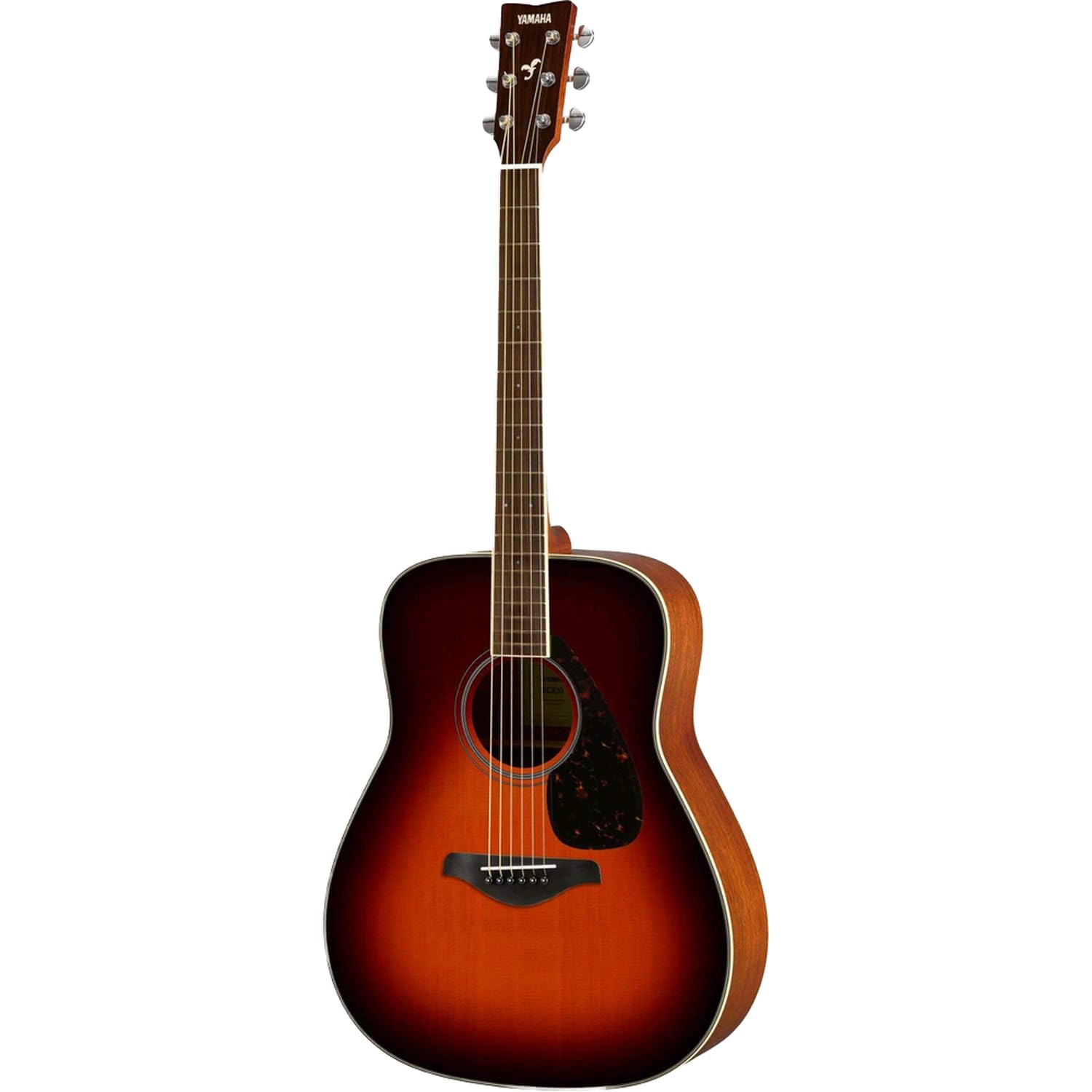 Amazon.com: Yamaha FG820BS Solid Top Acoustic Guitar (Brown 