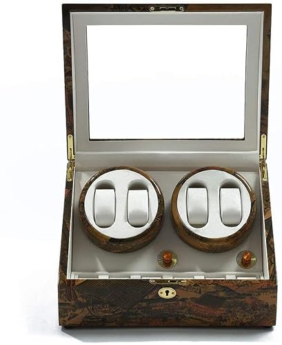CGCSYZ Automatic Watch Winder, 4+6 Storage Display Box Quiet Motor Anti-magnetization Dustproof