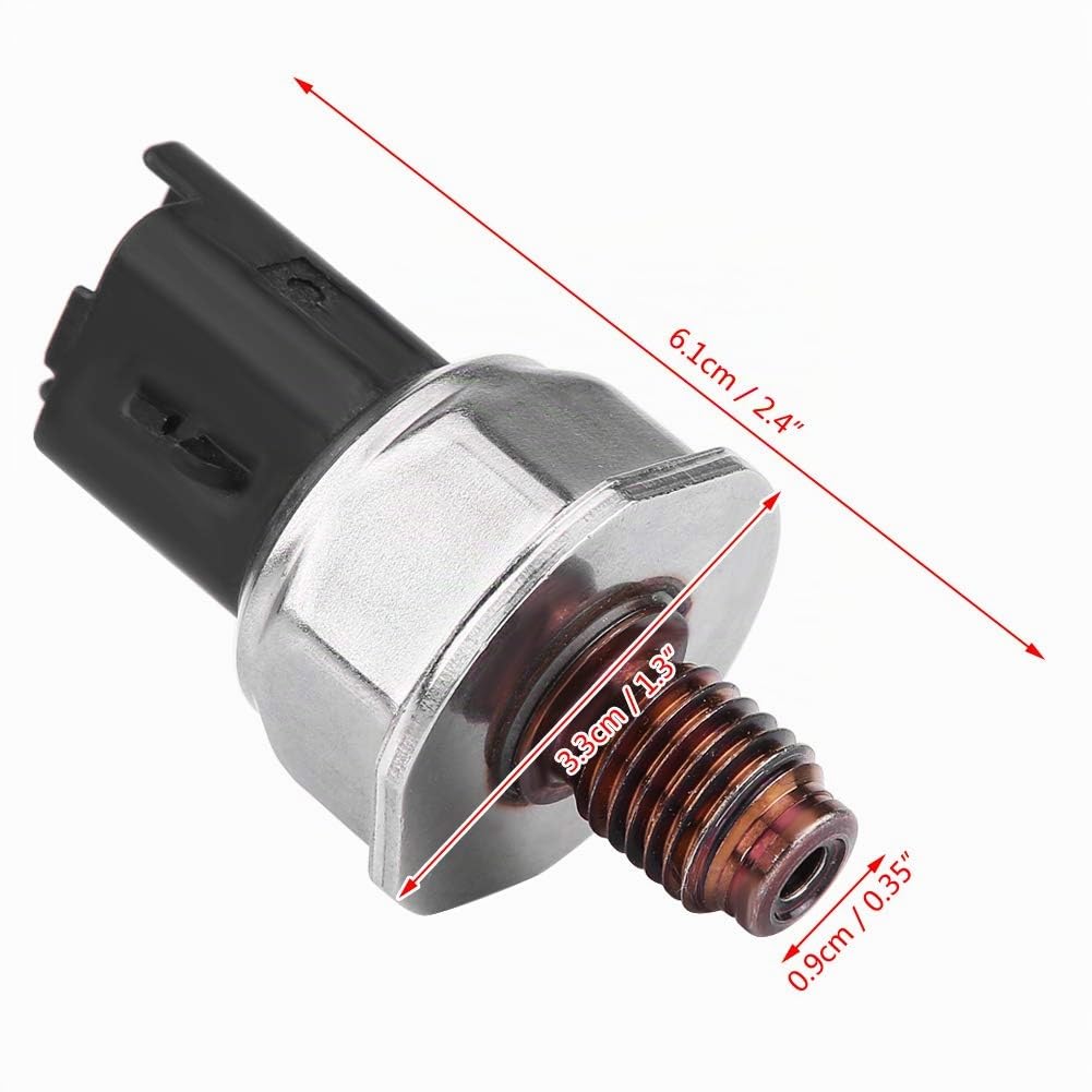 KIMISS Capteur de pression de carburant de voiture, 55PP02-02 5WS40039 1570F9 Capteur Capteur de pression de rampe de carb