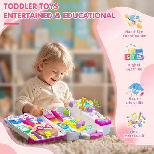 Musical Busy Board for Toddlers 1-3 Years - Educational Toy with Code - Image 2