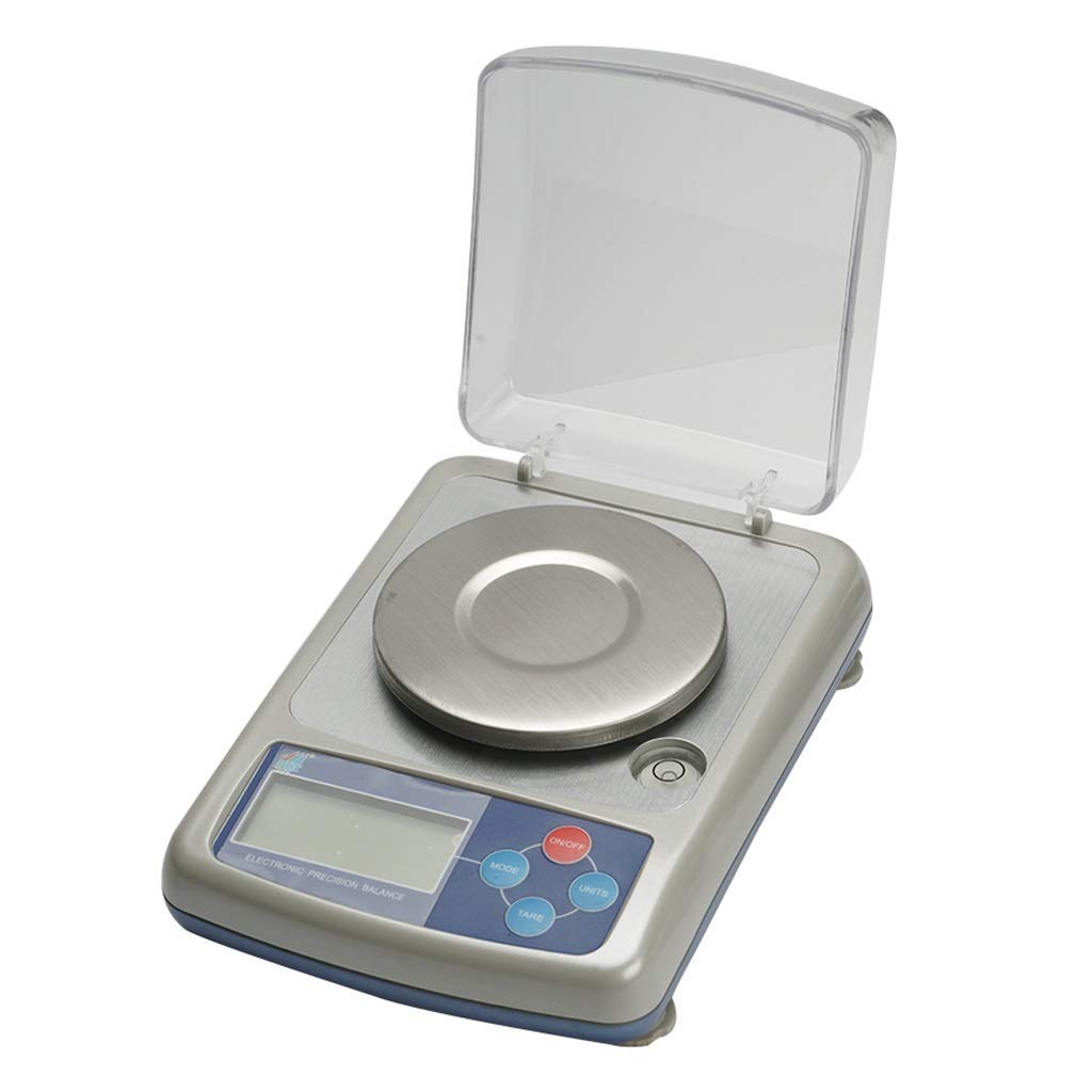 Balanza Digital 0,001 g Balanza electrónica analítica de precisión Báscula de joyería Báscula de Cocina para Hierbas/resolución Laboratorio Farmacia, etc.