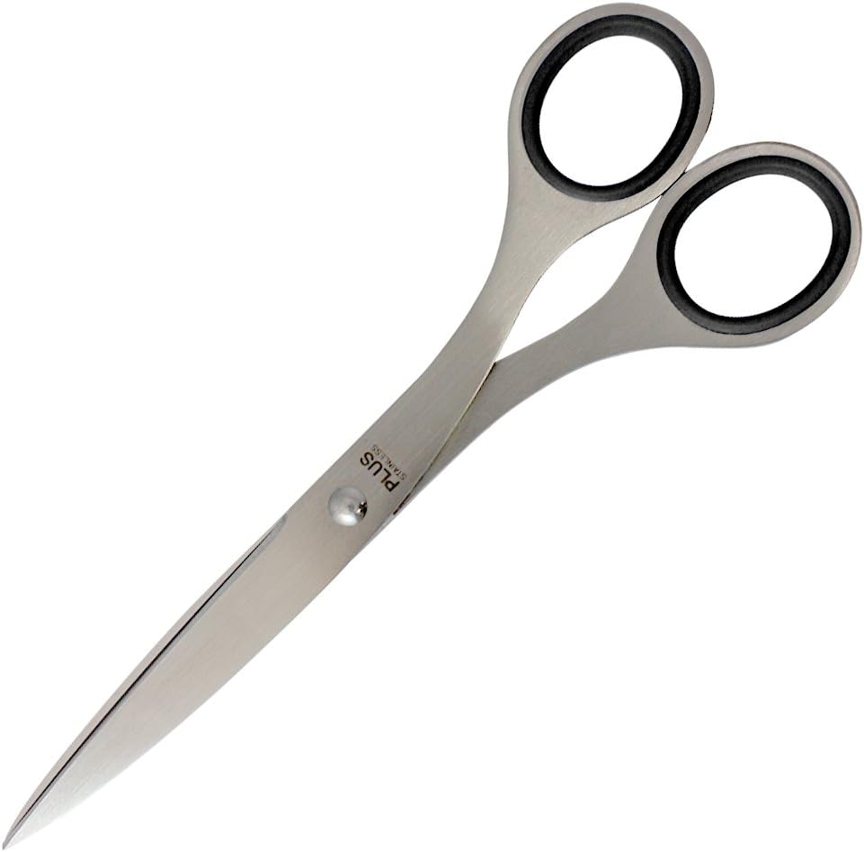 PLUS(プラス) プラス はさみ ステンレスハサミ 刃渡り69mm NO.165 BK ブラック 34-725