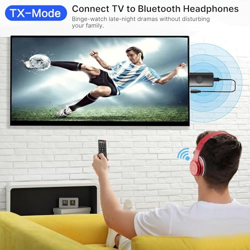 Adaptador AUX Bluetooth 2 en 1 para auto y casa miniatura 5