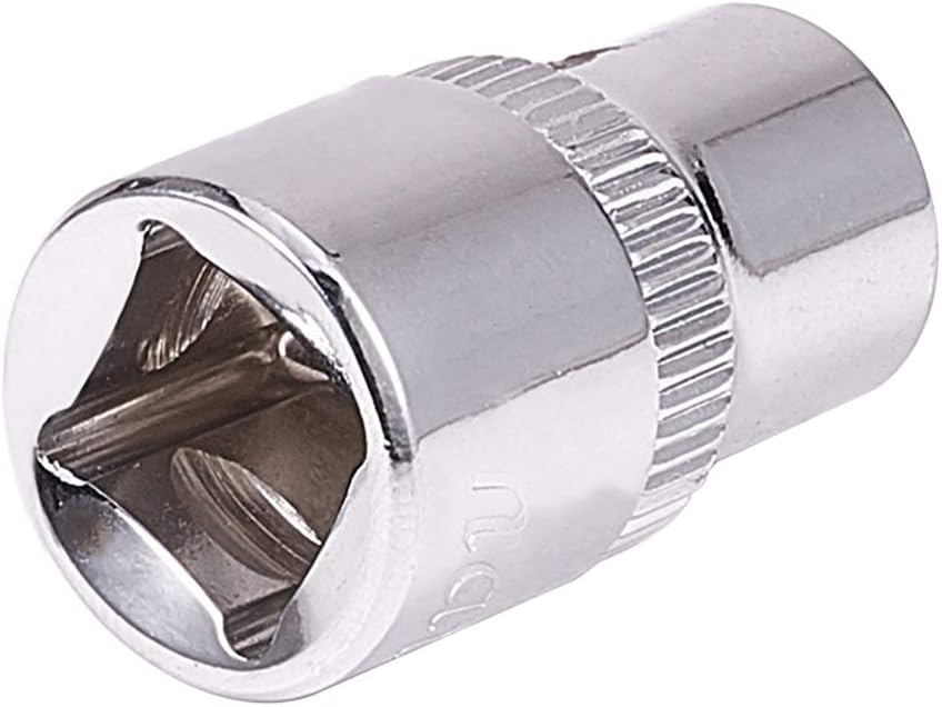 Auniwaig 3/8-Inch Drive E11 External 6-Point Torx Shallow Socket, Cr-V Chrome-vanadium for DIY Hand-Making and General Repairs 2 Pcs
