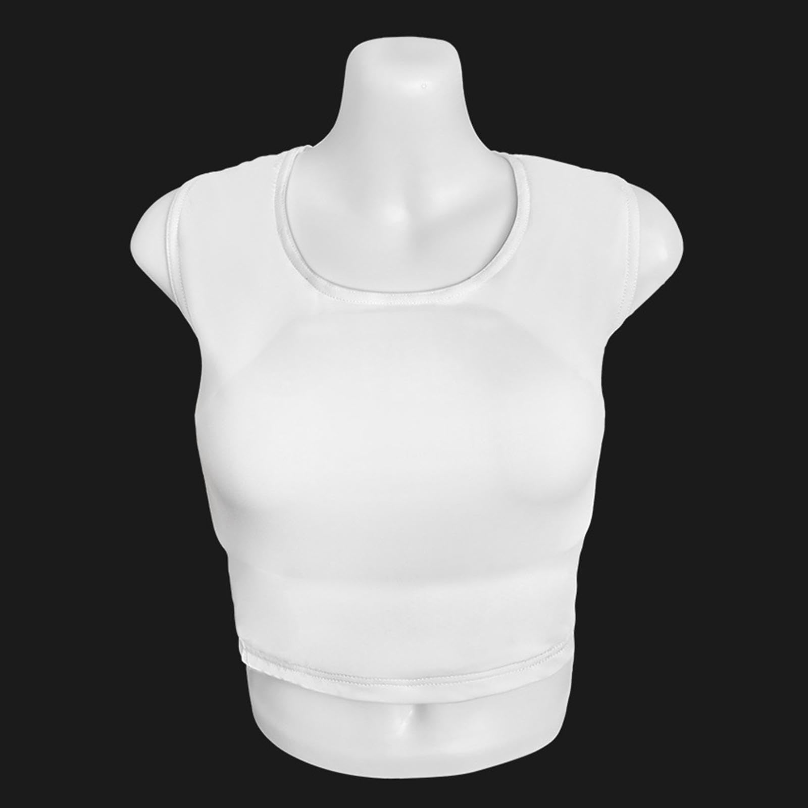 Harilla Protector de Pecho de Karate para Mujeres, protección de Pecho para Boxeo, Protectores de Pecho Deportivos prácticos para béisbol, Hockey, Fitness,