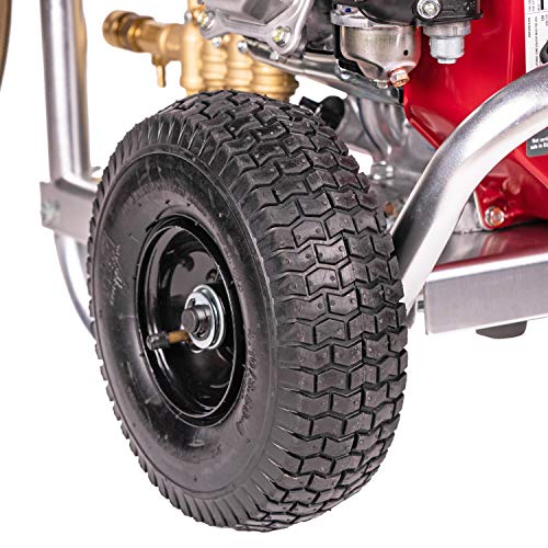 SIMPSON Cleaning ALH3228-S Aluminum Gas Pressure Washer Powered by HONDA GX200 3400 PSI at 2.5 GPM