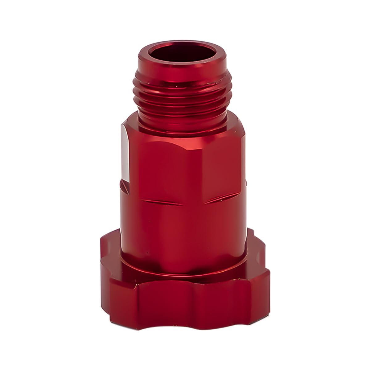 Car Spray Gun Cup Adapter, Master Elite Paint System MPS Automotive 16mm 1.5mm External Thread, with 6 PCS HVLP Filters Fine Mesh, Universal for Most Gravity Feed Spray Guns