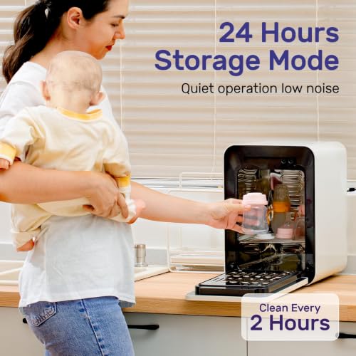 Image of NCVI 12L Baby Bottle Dryer, Holds 12 Bottles