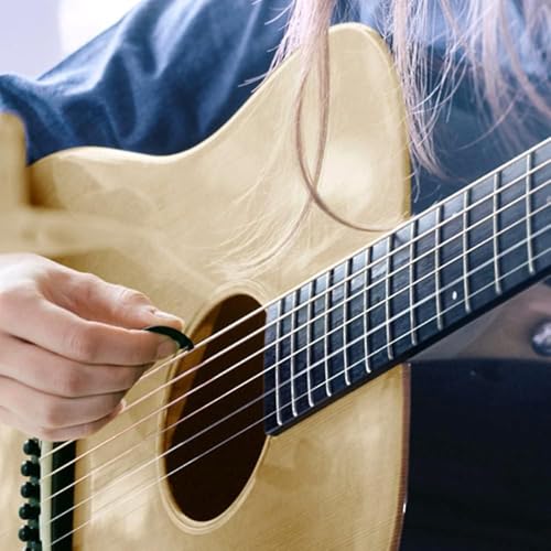 Plektren Plektrum 24Stück 0.46MM-Dünn 0.71MM-Medium 0.96MM-Heavy,Plectrum für Akustikgitarre, E-Guitar, Ukulele, Bass, Guitar Picks,Zelluloid