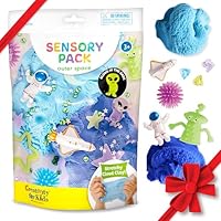 Creativity for Kids Space Sensory Pack: Outer Space Toddler Activities, Educational Toy for Children Aged 3-8 Years
