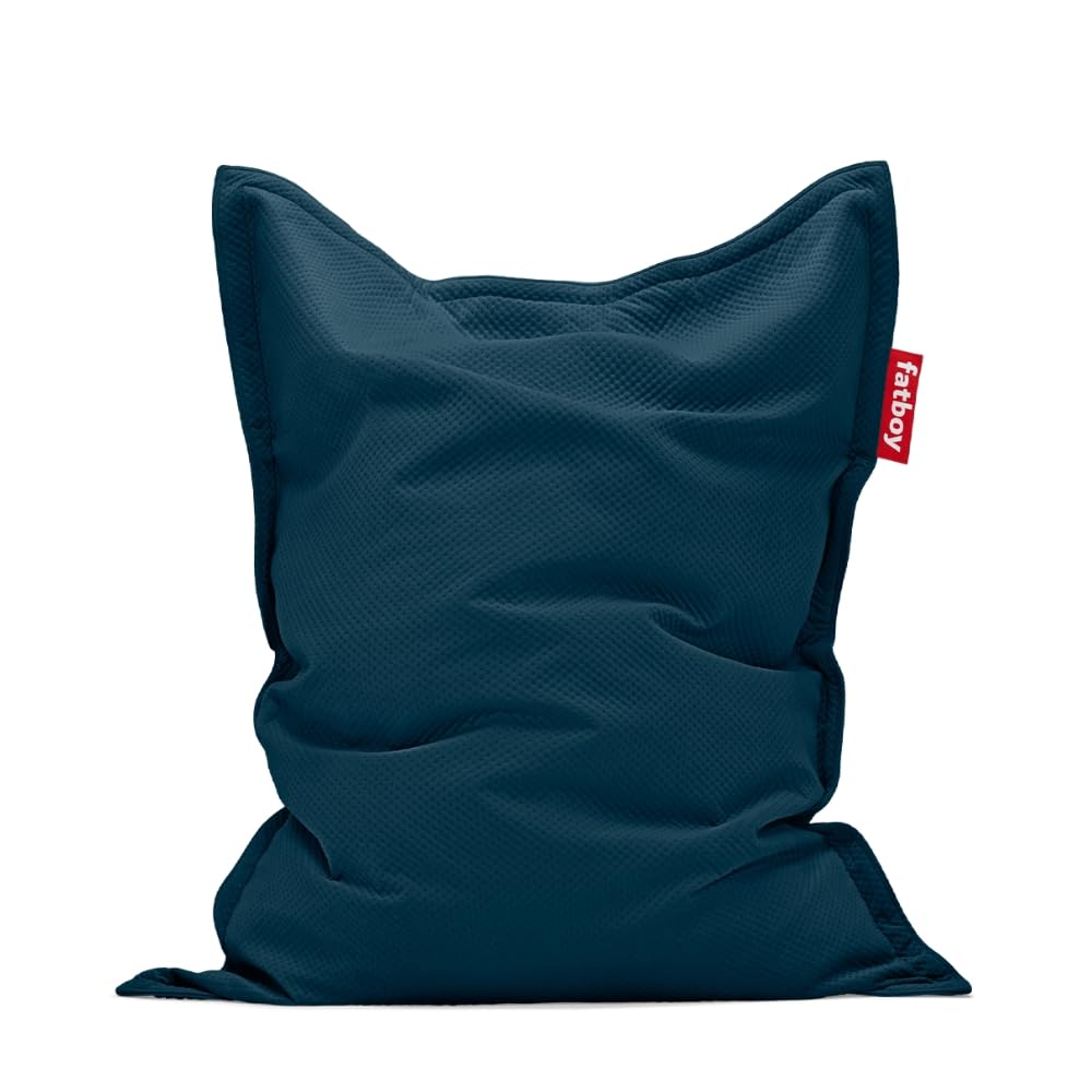 FatboyRecycled Original Slim Royal Velvet bean bag (Deep sea)