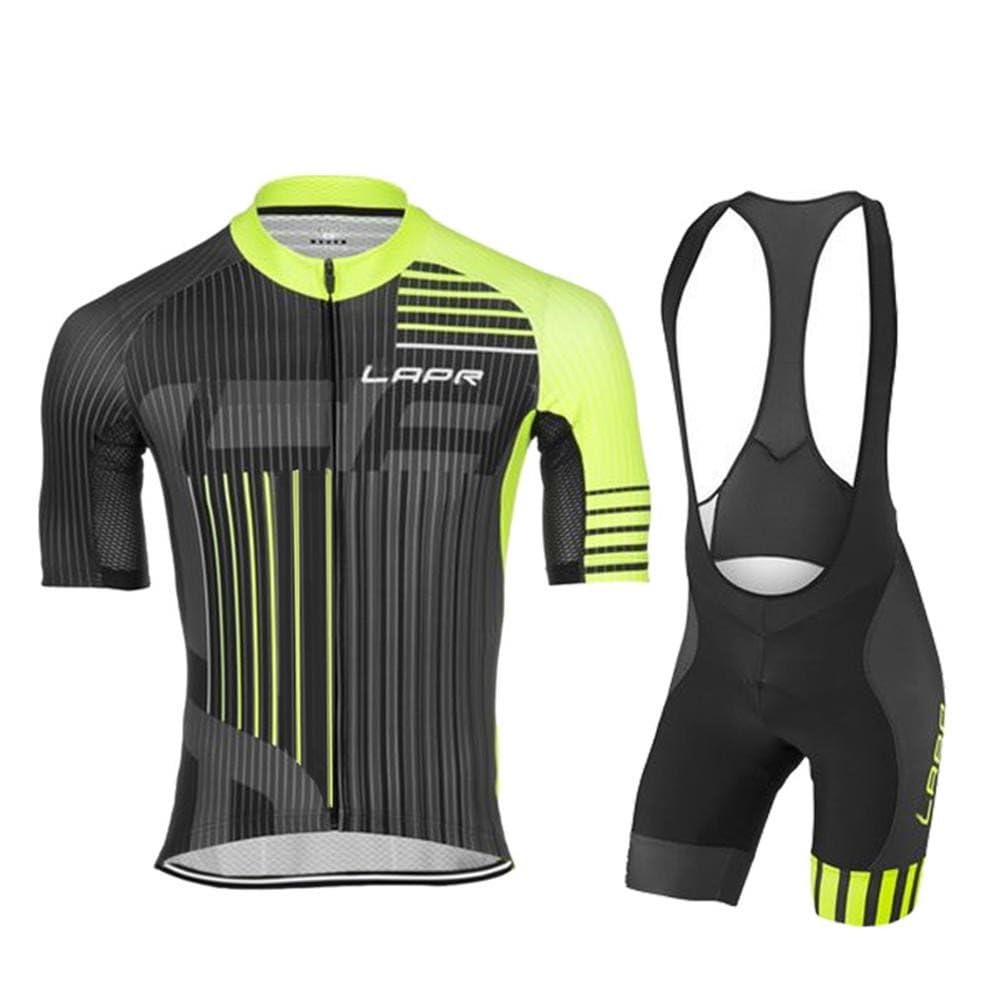 VeloZenith Abbigliamento Ciclismo da Uomo Estiva,Maglia Manica Corta Con 3 Tasche+3D Gel Pantaloncini,Traspirante Sportivo Ciclismo Moda Set per Mountain Bike Tuta MTB