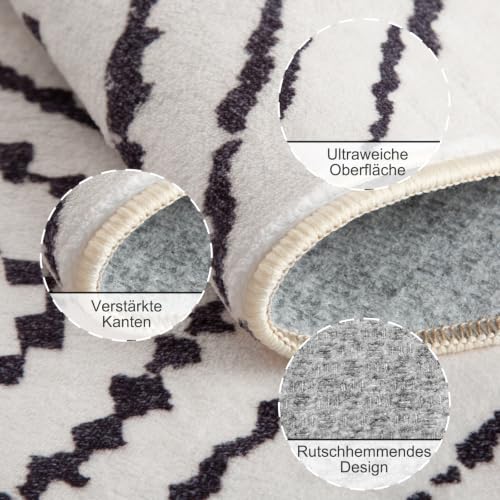 Alfombra Boho para Pasillo y Cocina que Transforma tu Salón con Estilo Moderno 3