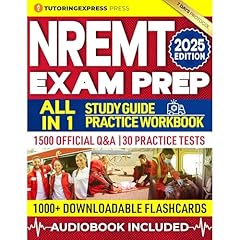 NREMT Exam Prep Audiolibro Por Tutoring Express arte de portada
