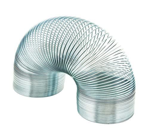 Image of GEMKO LABWELL Wave Form Helix - Scientific Slinky Spring, Made of Tempered Steel Wire, Coil Dia. - 7.5 Cm, 3 Meters Total Length | Used in Labs, On Stairs for Experiments and Learning