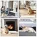 ZLAWIP scat Mat for Cats & Dogs - Electric Pet Training Mat with 3 Modes, Battery Powered, Shock Pad to Keep Pets Off Furniture, Countertops & Couches - Indoor Animal Deterrent Mat (30x16A)