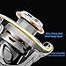 CS8 Spinning Reel,Cadence Ultralight Fast Speed Premium Magnesium Frame Fishing Reel with 10 Low Torque Bearings Super Smooth Powerful Fishing Reel with 36 LBs Max Drag & 6.2:1 Spinning Reel