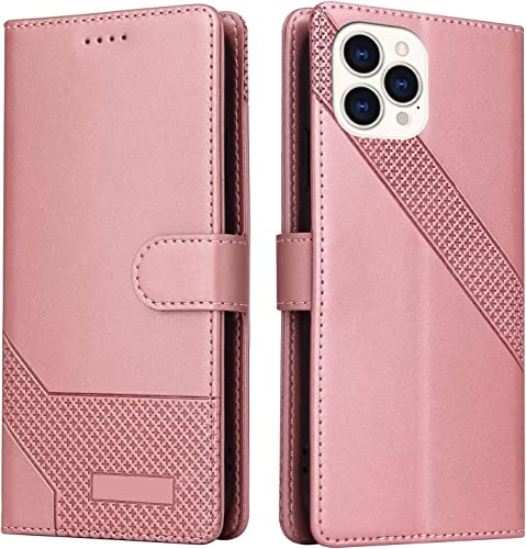 Housse en cuir PU pour iPhone 13 Mini / Pro Max avec coque TPU